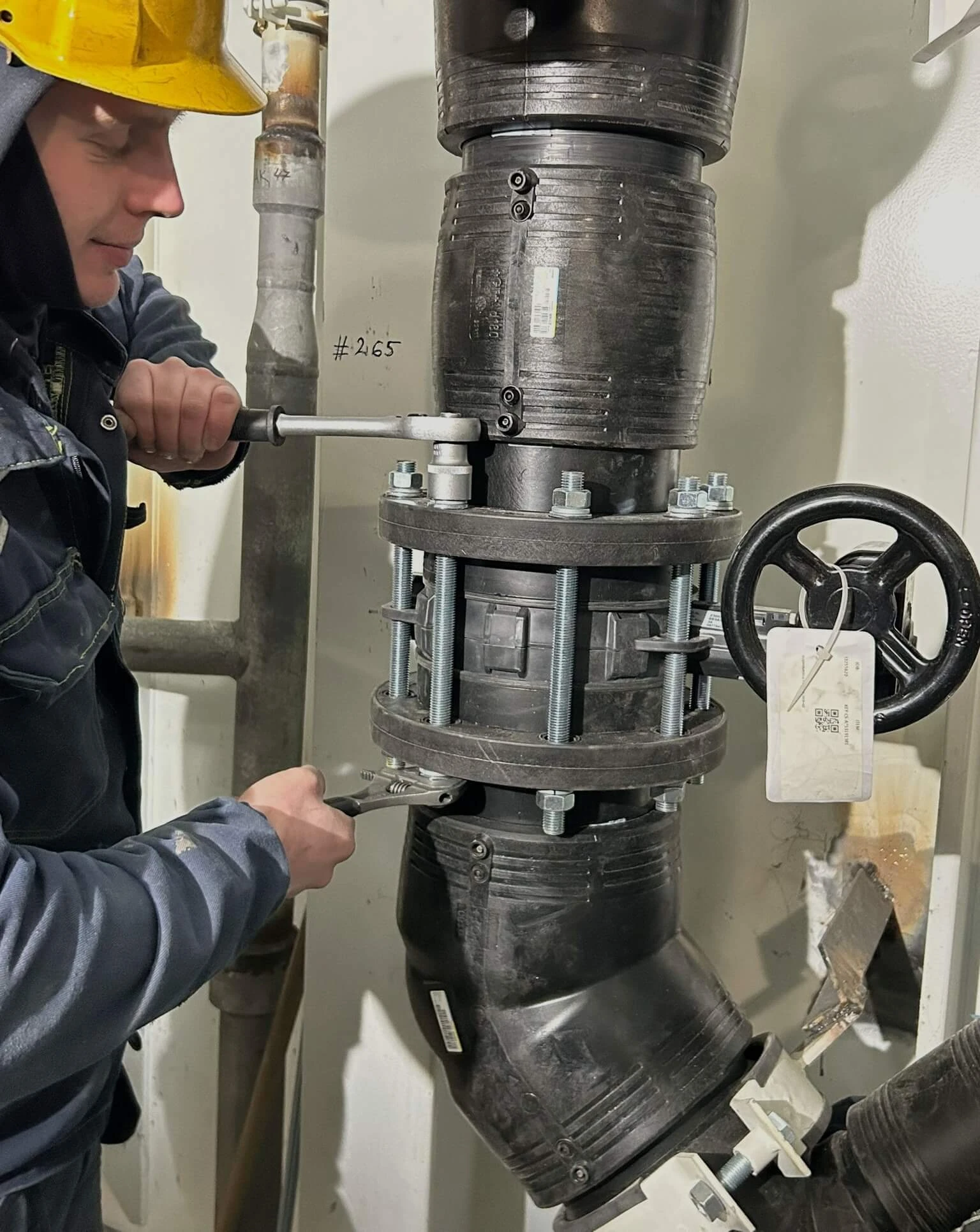 Piping systems for ships